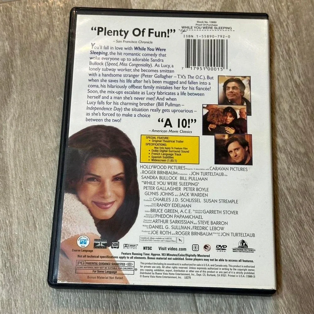 While you were sleeping DVD Vintage